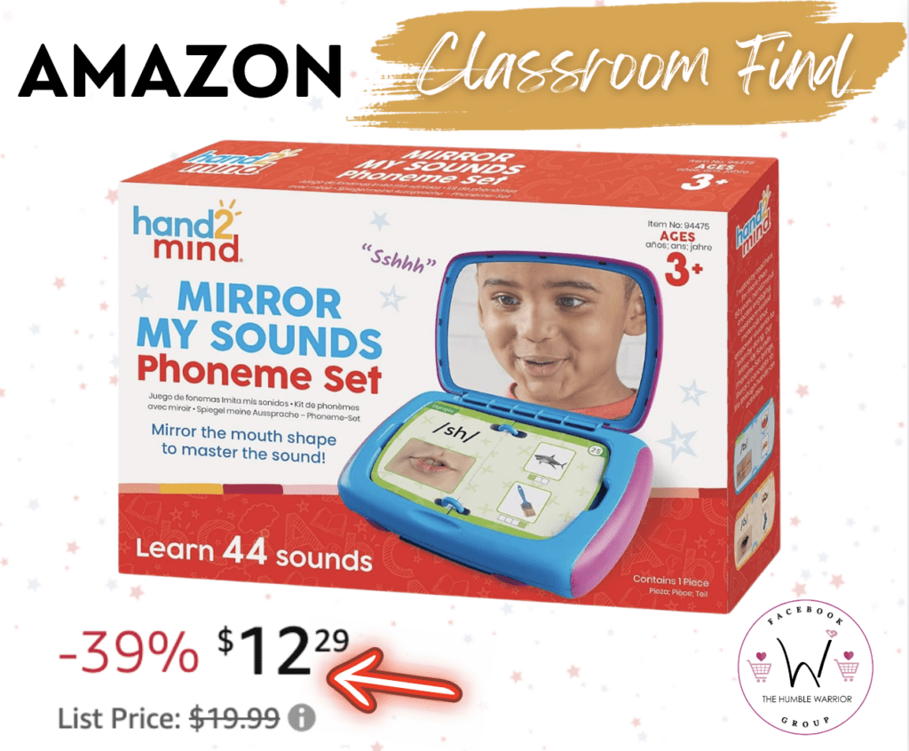 The hand2mind Mirror My Sounds Phoneme Set!